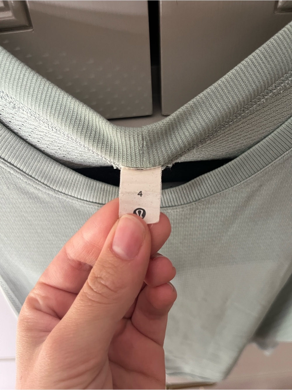 Lululemon Train to Be Tank Top silver blue - Picture 7 of 7